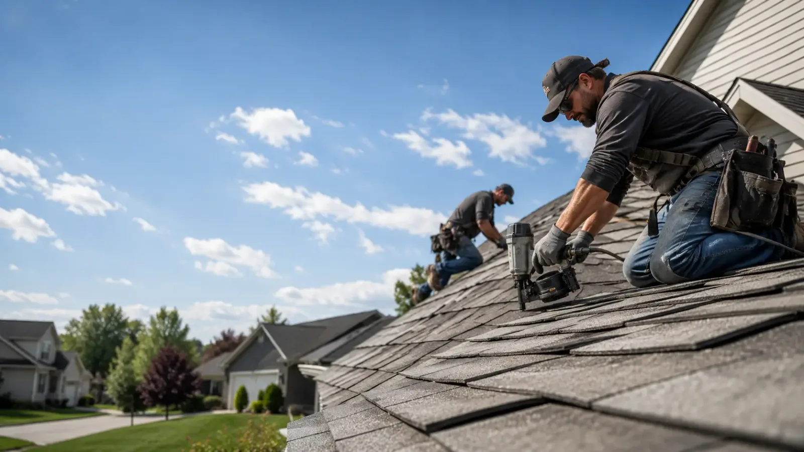 Storm Damage Roof Repair in Loami, IL near me
